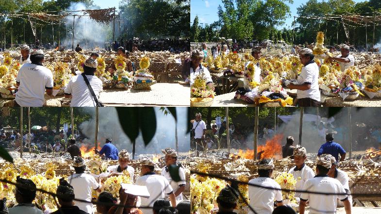 Crematie op Bali